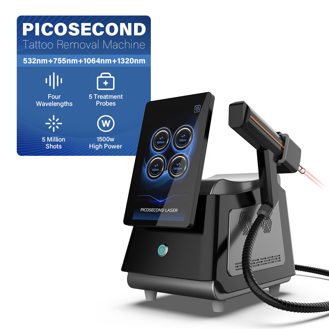 Cost-Effective Picosecond ND Yag Laser Tattoo Coffee Spot Removal Beauty Machine