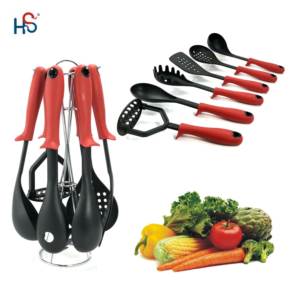 Eco-Friendly Solid Spoon Food Turner Spatula Slotted Spoon Whisk Acacia Silicon Cooking Utensil