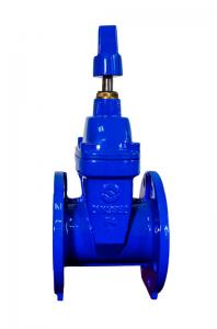 China Resilient Soft Seat F4 Gate Valve DIN3352 F4 Cast Iron Non Rising Stem on sale
