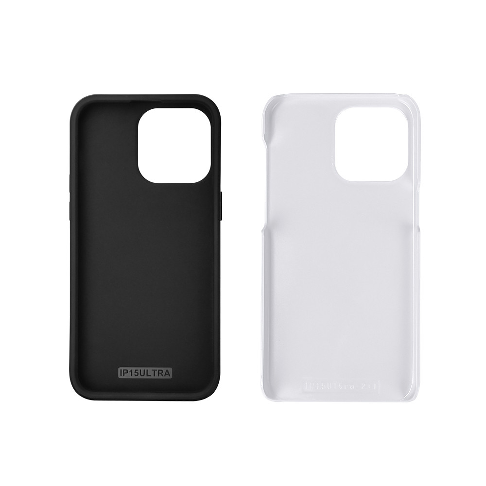 For Iphone 16 15 14 Coated Dual Layer 3D Sublimation 2 in 1 Tough Phone Case