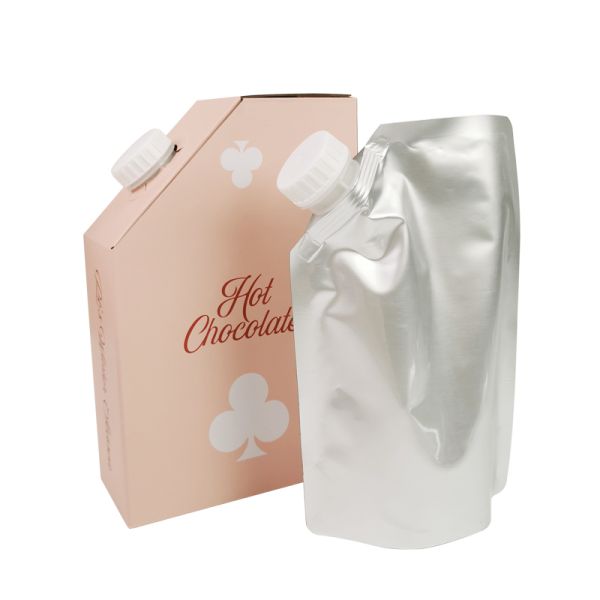 Plastic BIB Bag in Box 1L Hot Coffee Box Liquid Packaging