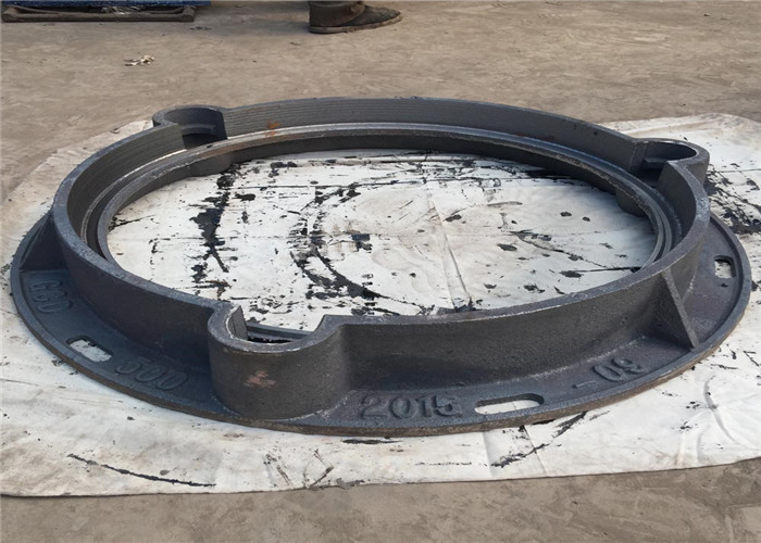 Durable Lockable Round Inspection Cover Shock Absorption EN124 Standard
