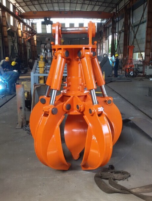 NM360/400 Orange Peel Grab For Doosan Volvo Sany 10 To 90 Ton Excavator