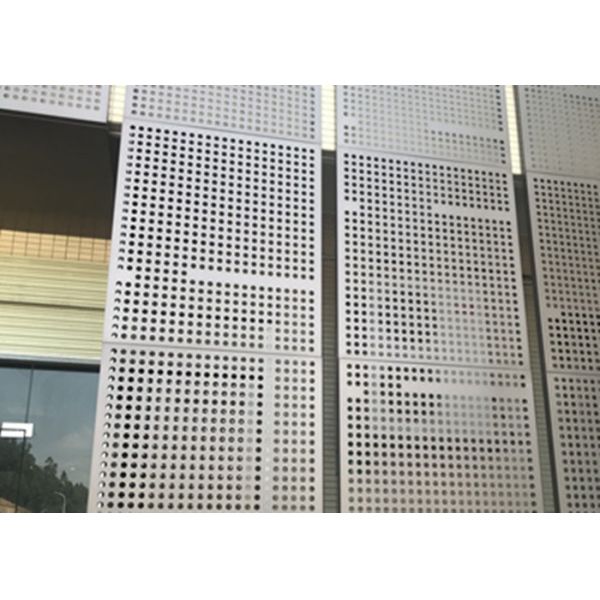2mm Punched Aluminum Sheet With 2mm Hole For Ventilation