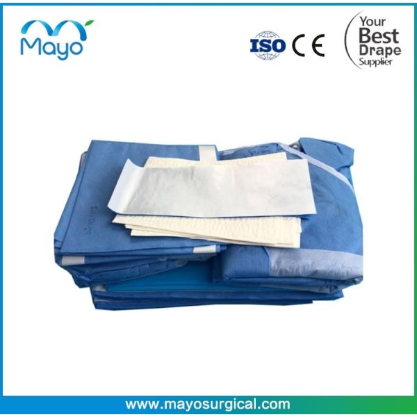OR Drape Disposable Sterile Universal Surgical Pack With Gown