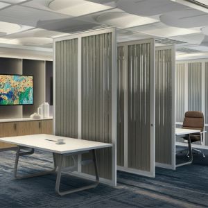 Customized Hotel Sound Proof Partitions Wall With Private Meeting Spaces