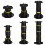 High Durability Adjustable Plastic Pedestal with Height Adjustment Feature