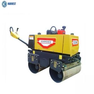 Quality Drum Width 708mm XCMG XMR083 0.8 Ton Double Drum Roller Compactor for sale