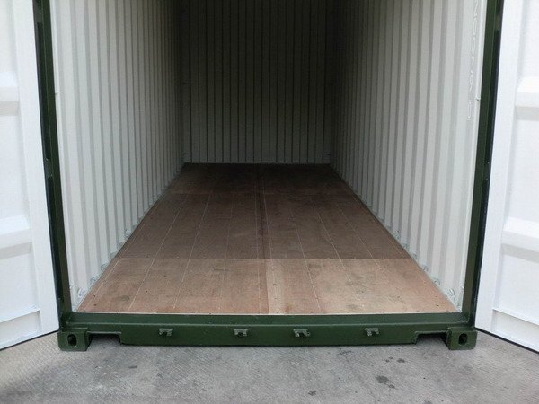 38 CBM Capacity 20ft High Cube Shipping Container with Internal Dimensions 5898 x 2352 x 2695 mm