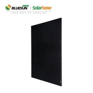 Quality Bluesun Half Cell Shingled Solar Panel 410w 415W All Black Solar Panel for sale