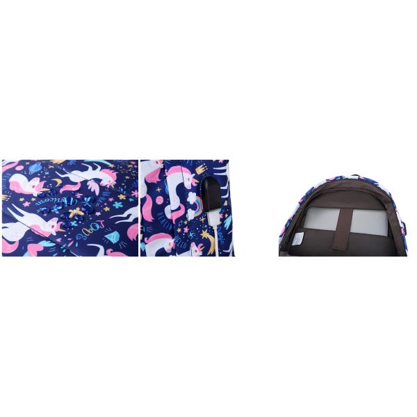 Animal Prints USB Charge Port Children School Bag