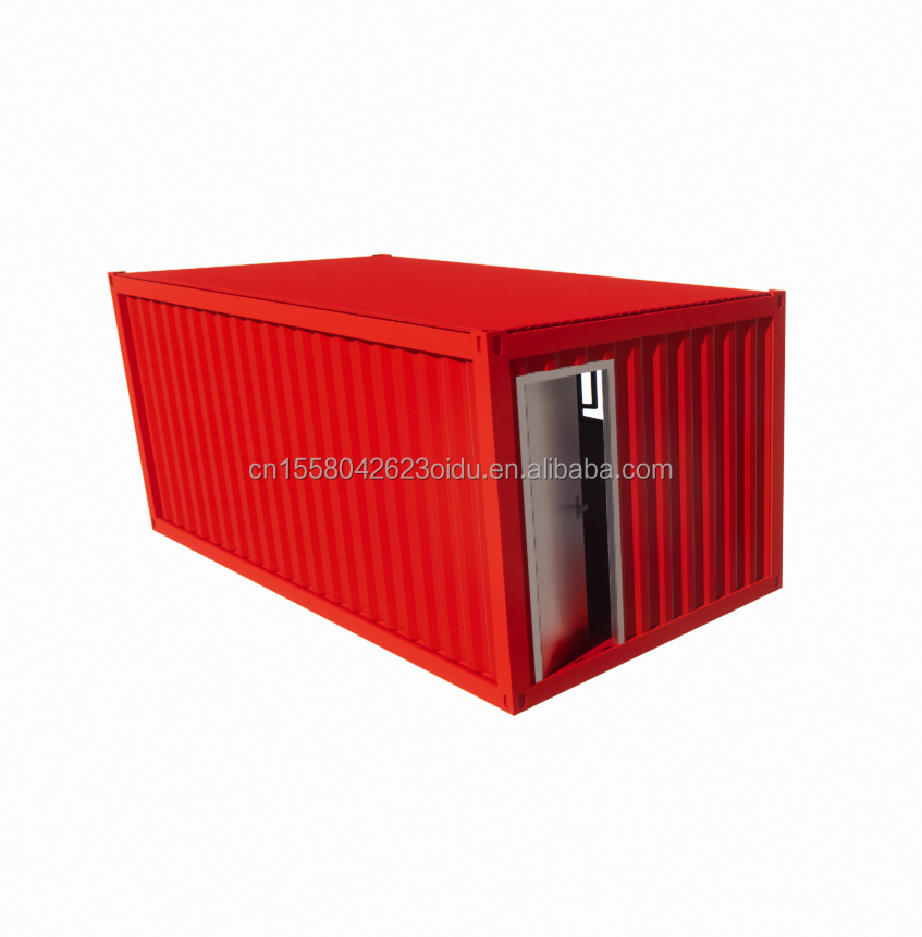 Prefab Kit Set Modular Cabins Container Homes 20ft or 40ft Steel Frame Galvanized Steel Bending 180g for Kitset Building