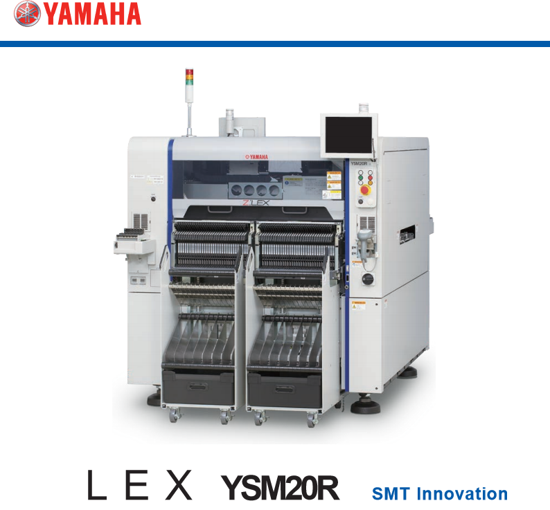 SMD Pick And Place Machine With Multi Purpose Head 95000CPH High Efficiency