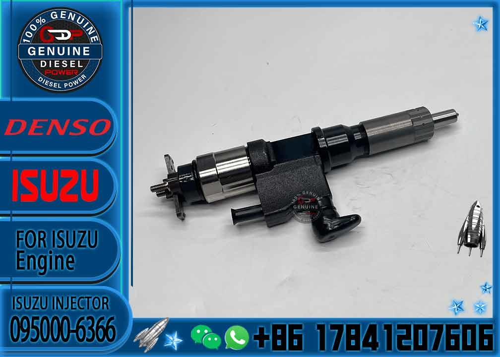 Good Quality Diesel Common Rail Fuel Injector Assy 095000-6363 095000-6366 for ISUZU 6HK1 FORWARD 4HK1 N SERIES