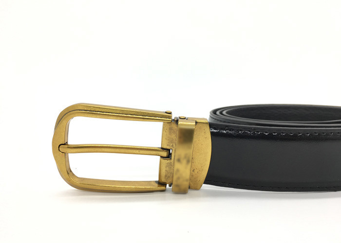 Coffee Color Mens Leather Dress Belt Removable 1-3/8" / Casual Golf Belt