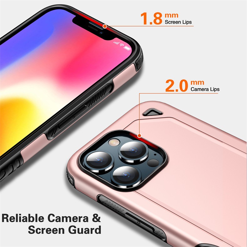 Sports Design Shockproof TPU PC Cell Mobile Armor Phone Cover for iPhone 13 Pro Max