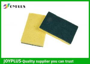 China Various Shape Kitchen Cleaning Pad Cellulose Sponge Scourer Antibacterial on sale