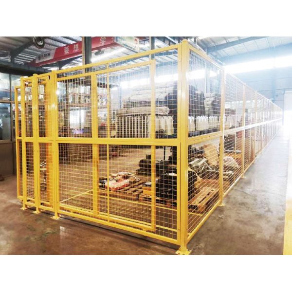 Wire Mesh Security Fence Aluminium Alloy Safety Fence Warehouse Fence