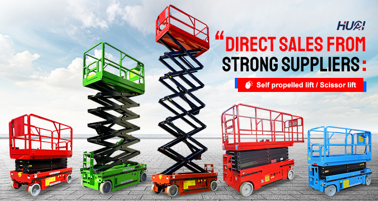 Lift Platform 4 6 8 10 12 14 16 m Portable Mobile Scissors Drive Hydraulic Platform