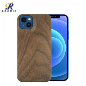 Quality Sleek iPhone 13 Mini Wooden Phone Case Thickness 0.2mm for sale