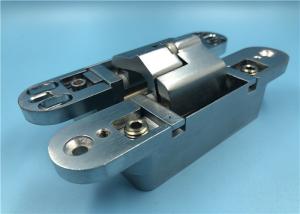 China Quiet Concealed Cabinet Door Hinges , Satin Invisible Hinges For Cabinet Doors on sale
