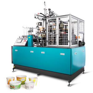 Quality Automatic Disposable Soup Bowl Ice Cream Instant Noodle Paper Bowl Making Machine for sale