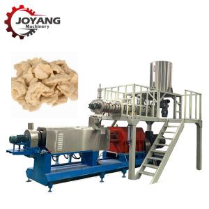 Quality Textured Vegetable Protein Extruder Soy Meat Soya Chunks Soybean Protein Making Machine for sale