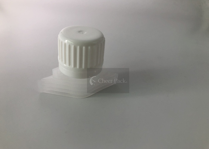 Flexible Packaging Spout Cap Injection Modeling Blue Color PE Material