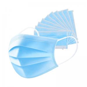 Quality Custom Logo Blue Disposable Face Mask Dustproof BFE99 Filter for sale