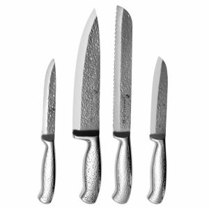 China Kitchen Bread Steak Fruit Cutting Multifunctional High Quality Stainless Steel Knife Set Chef on sale