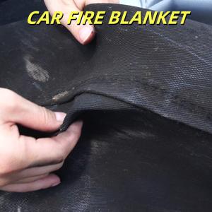 Quality Gray EV Car Fire Blanket 550℃ Heat Resistant Fiberglass for sale