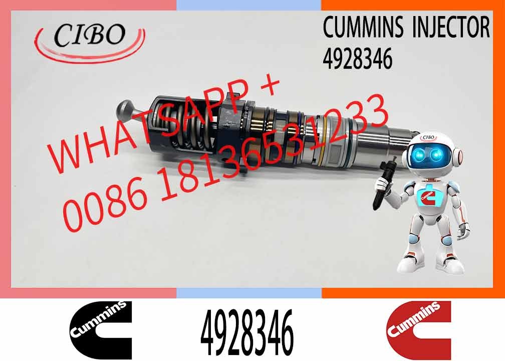 Construction Machinery PartsFuel Injector for QSK23 Diesel 3766446 4088427 4928346 4928349 for CUMMINS Diesel Engine