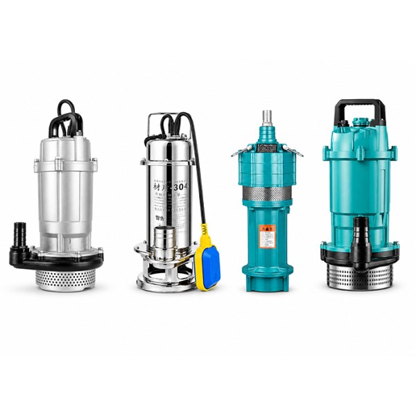 Submersible pump installation in agricultural setting