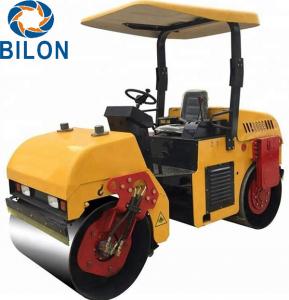 China High Efficiency Vibratory Road Roller 3 Ton 21KW Hydraulic Road Roller on sale