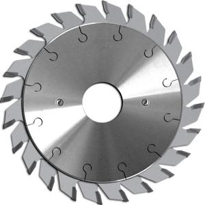 Quality TCT saw blade(Adjustable scoring saw blades for MDF, HDF, particle board, laminates, and bonded materials) for sale