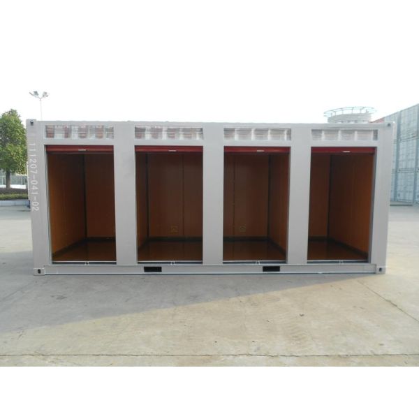 20 Feet Length Roller Shutter Door Self Storage Shipping Container 20ft