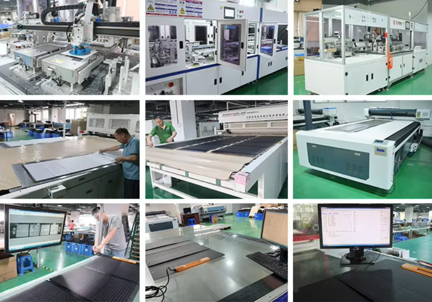 Folding Multi Port Solar Charger 300W 100% Green Solar Power Travel Charger