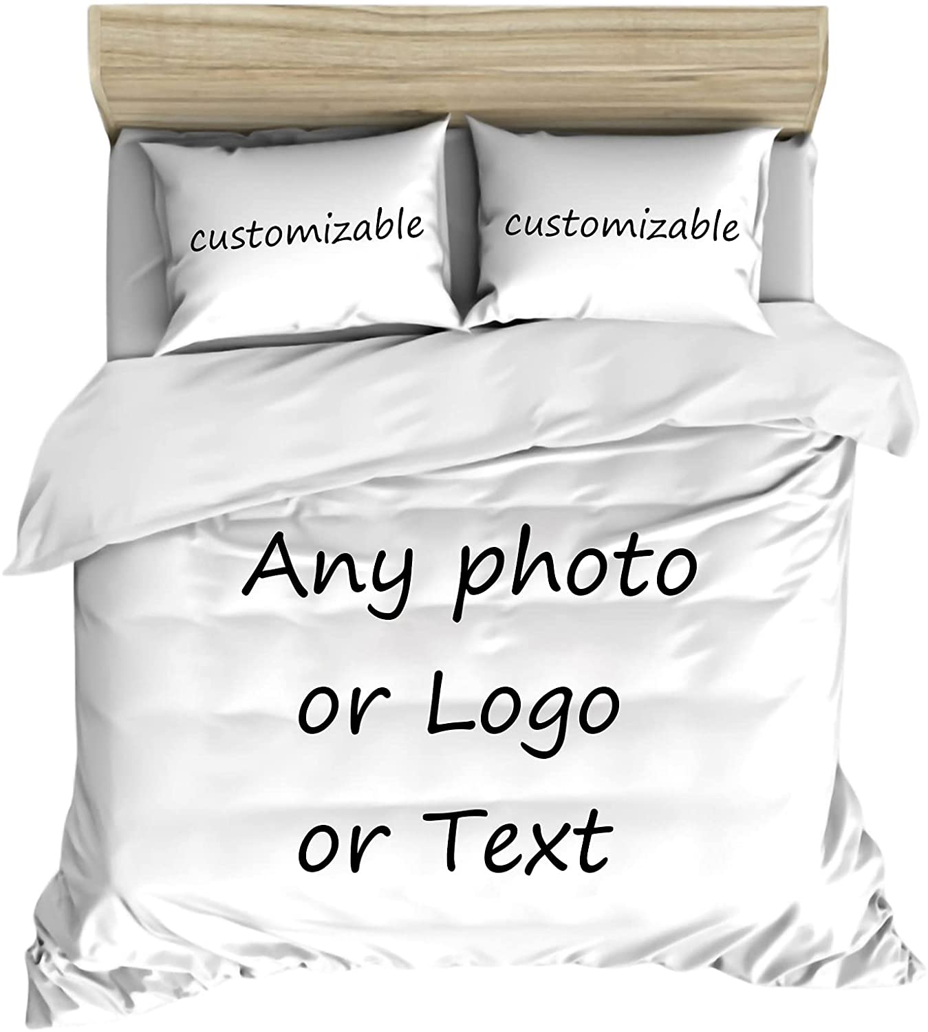 3PCS Customized Colors Luxury Duvet Cover Set 100% Cotton Designer Bedding Set