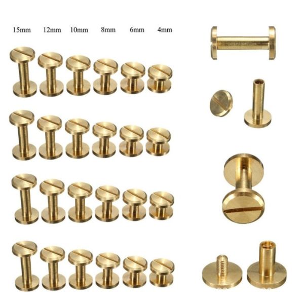 1.25" 304 Stainless Steel Chicago Screws