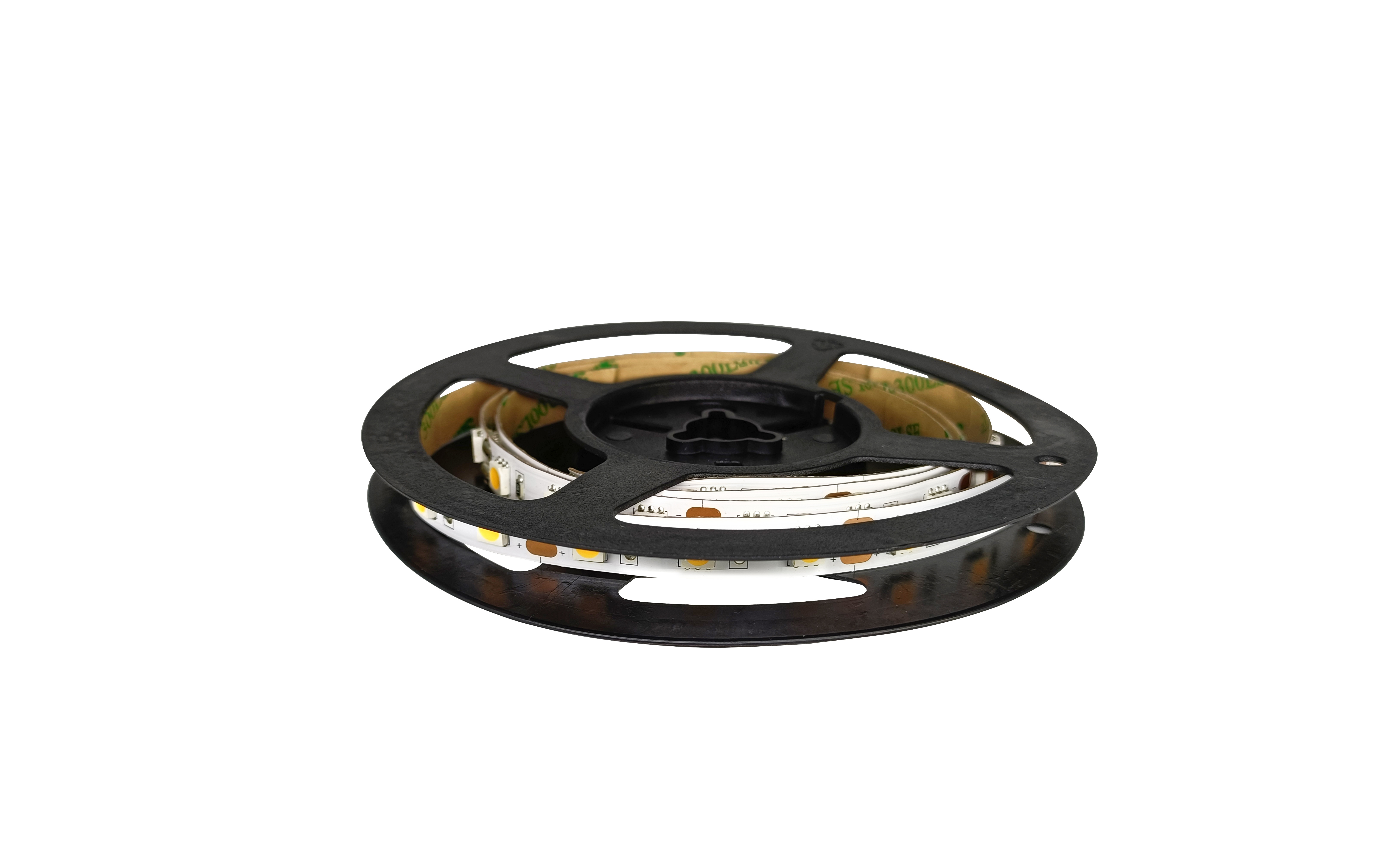 Monochrome Waterproof 5050 LED Strip Warm Light For Display Cabinet Stair Layering