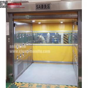 Auto-Fast Rolling Door Air Shower for Material pass through