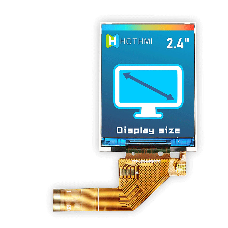 Durable 2.4 Inch Sunlight Readable TFT LCD Display 240x320 TFT-H024A9QVIFT8N20