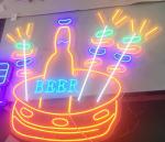 indoor decor neon table sign
