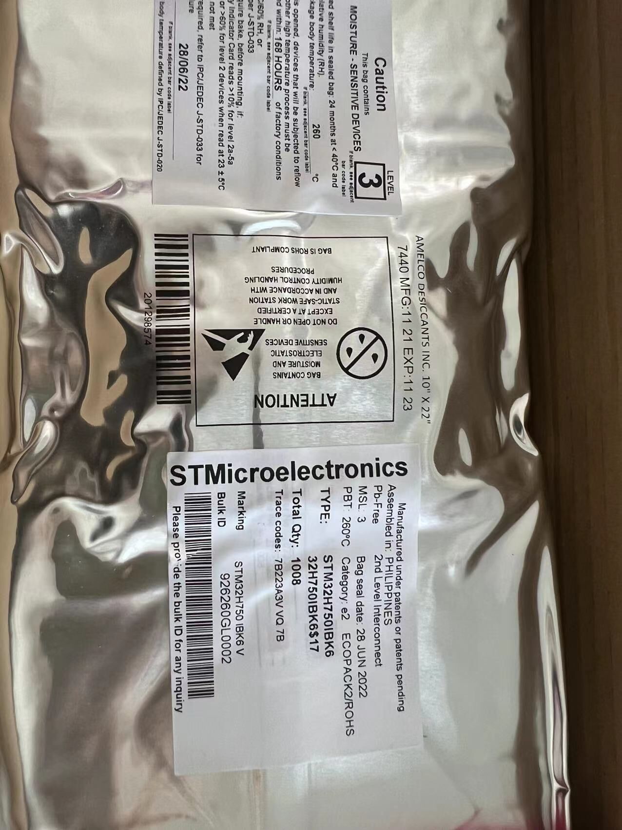 STM32H750IBK6 New Original Electronic Components Integrated Circuits Ic Chip