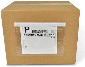 Quality Dustproof Mailing Label Pouch Tear Resistant Packing Slip Envelope Transparent for sale