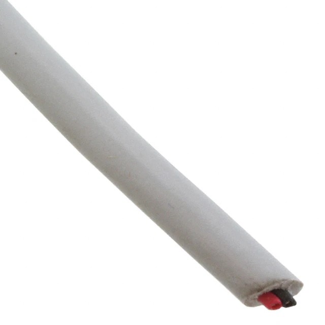 Alpha Wire 79050 SL005 CABLE 2COND 24AWG SLATE 100'