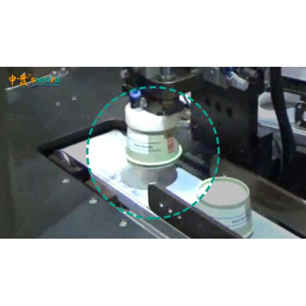 LED Curing Two Colors Silk Screen Printing Machine For Jars