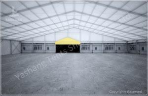 Quality Solid Corrugated Sheet Walls Outdoor Warehouse Tents Marquee ISO CE Certification for sale