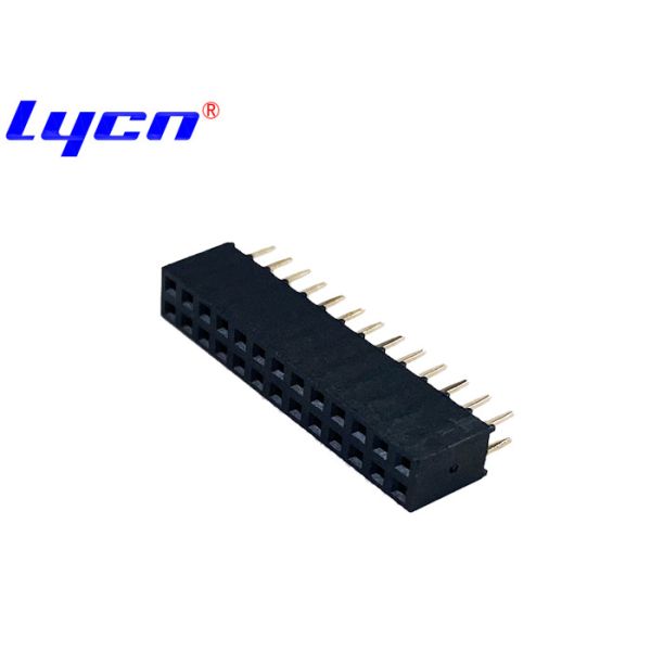 2×13 Pin DIP Female Header Connector 2.0mm Pitch Current Rating 2.0 AMP