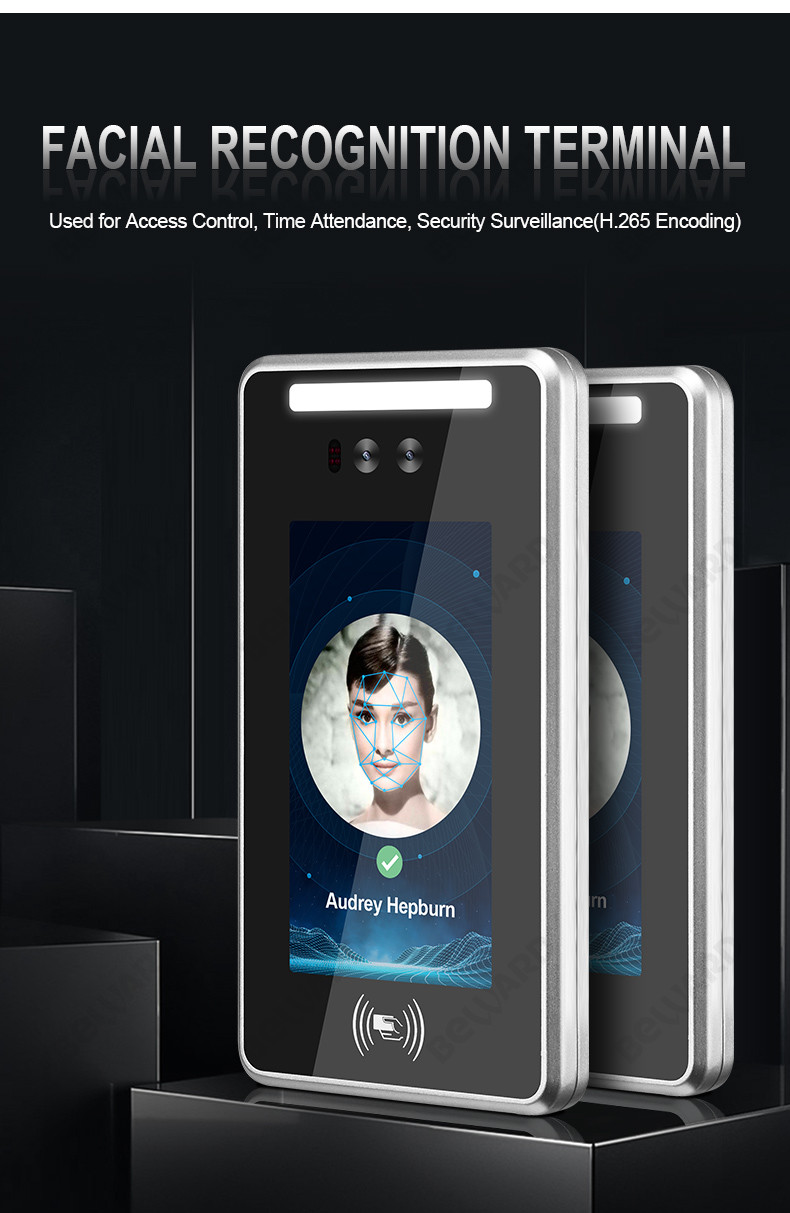 RS45 Face Biometrics Attendance System Facial Recognition Attendance Machine